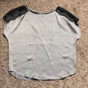 Express Silk Lace Blouse